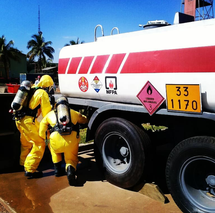 Treinamento de Bombeiro Hazmat